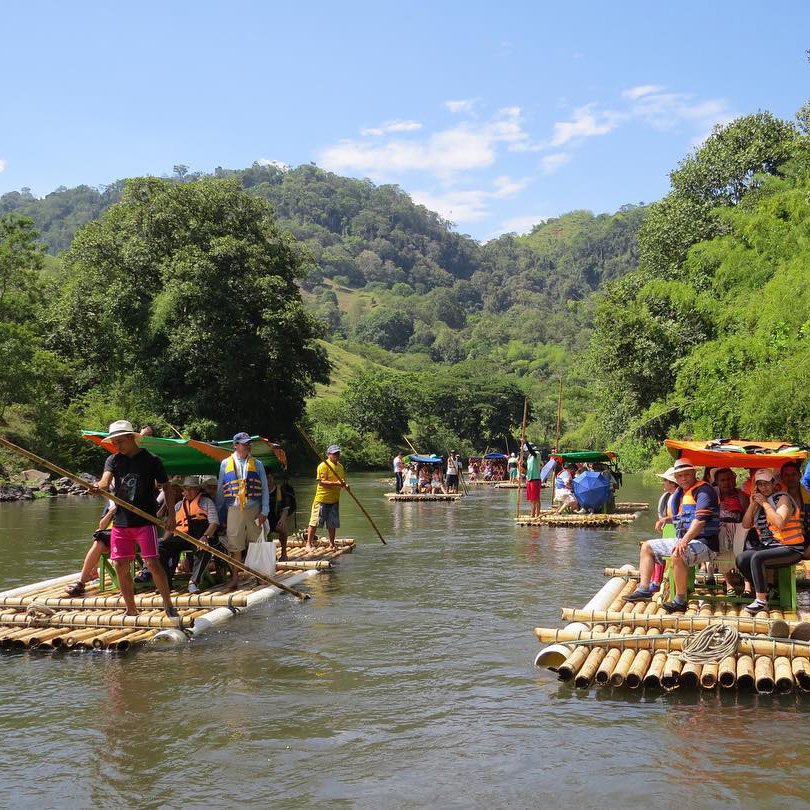 Balsaje Rio La Vieja Colombia